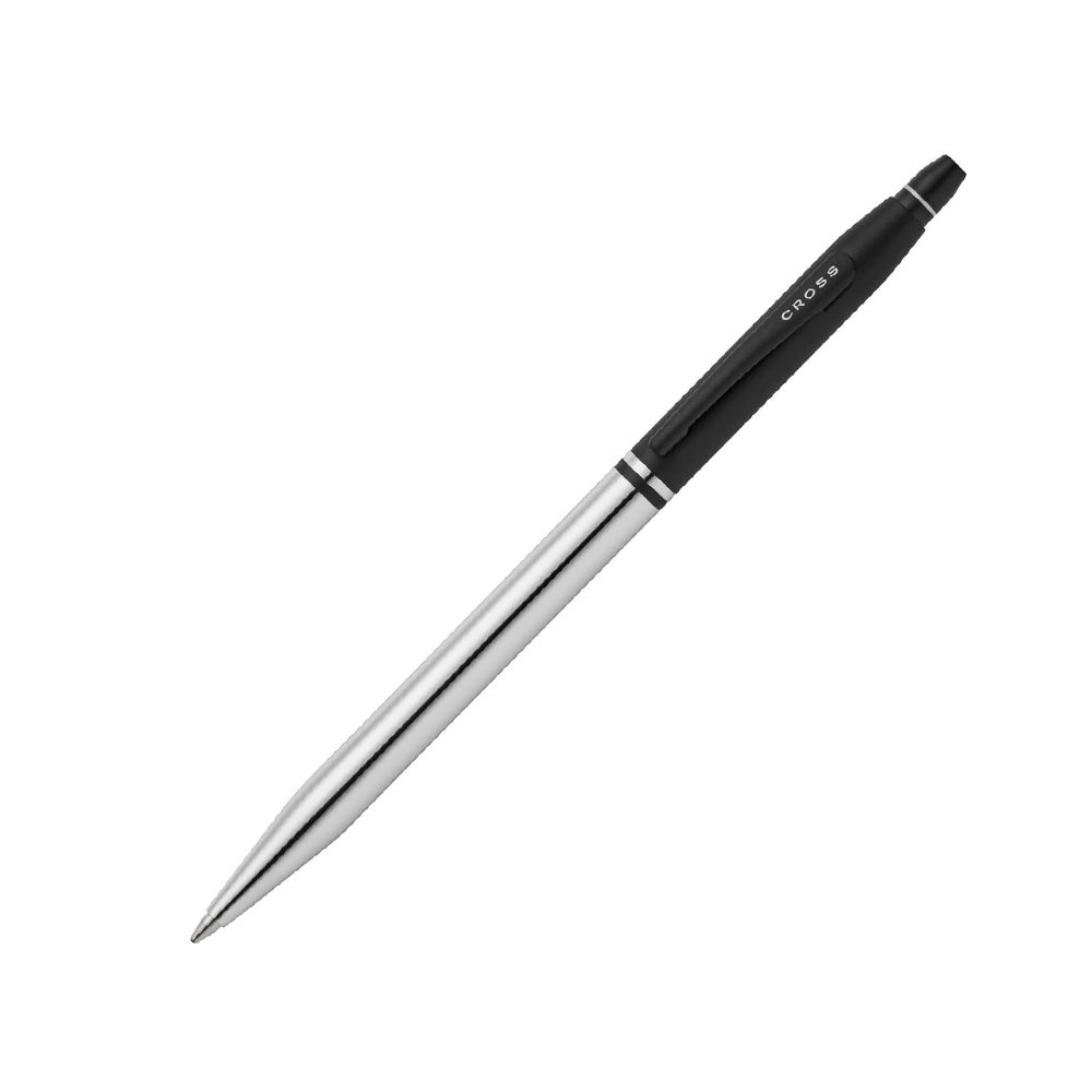 Cross Click Tuxedo Chrome with Black Trim Ballpoint Pen