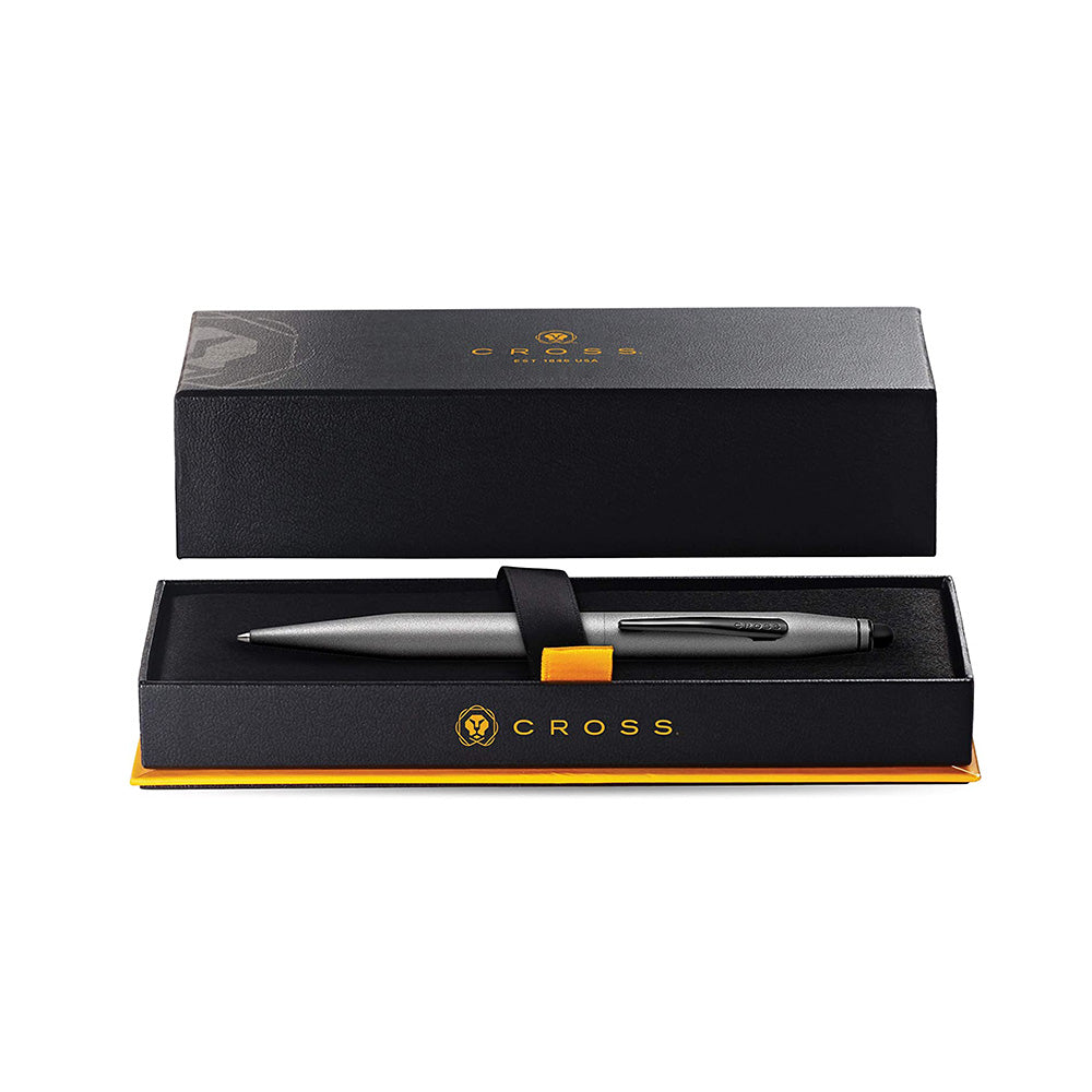 Cross Tech 2 Titanium Gray Ballpoint Pen with Stylus
