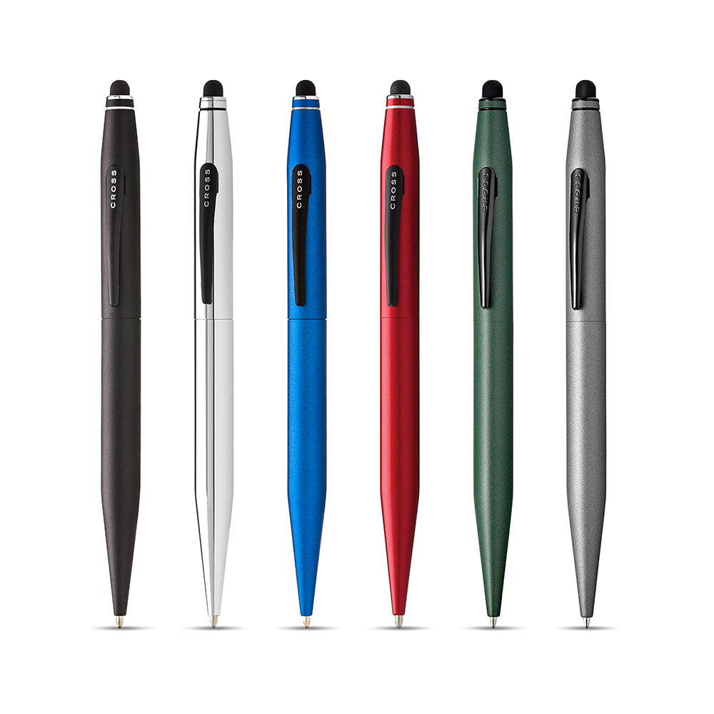 Cross Tech 2 Titanium Gray Ballpoint Pen with Stylus