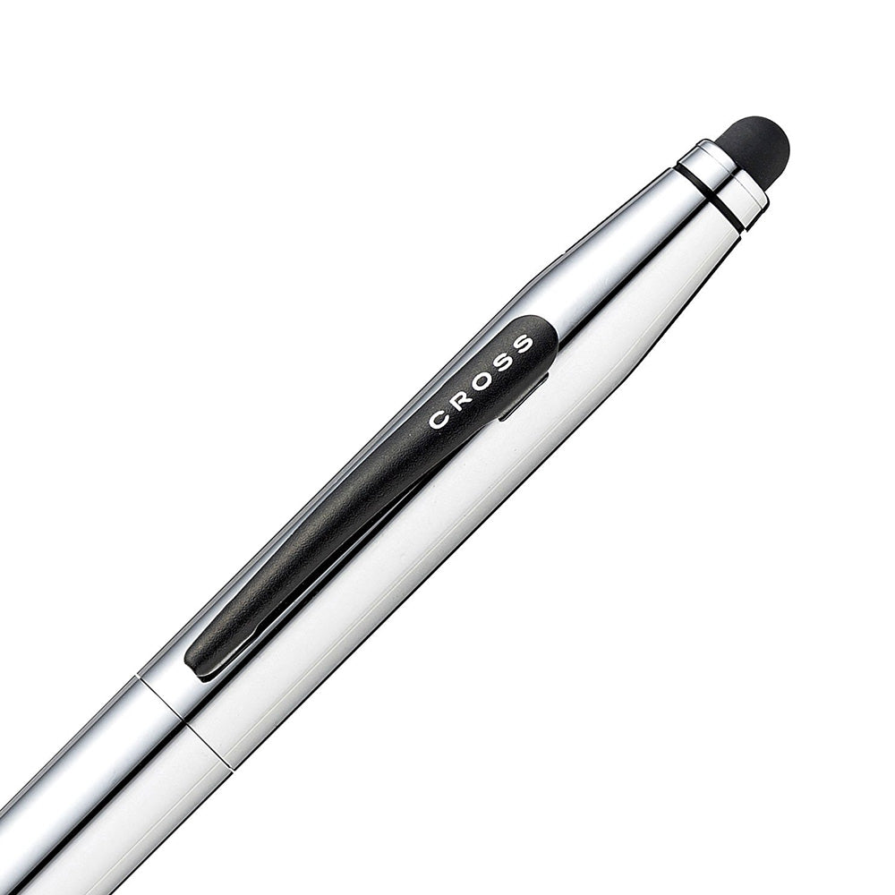 Cross Tech 2 Classic Metallic Chrome Ballpoint Pen with Stylus