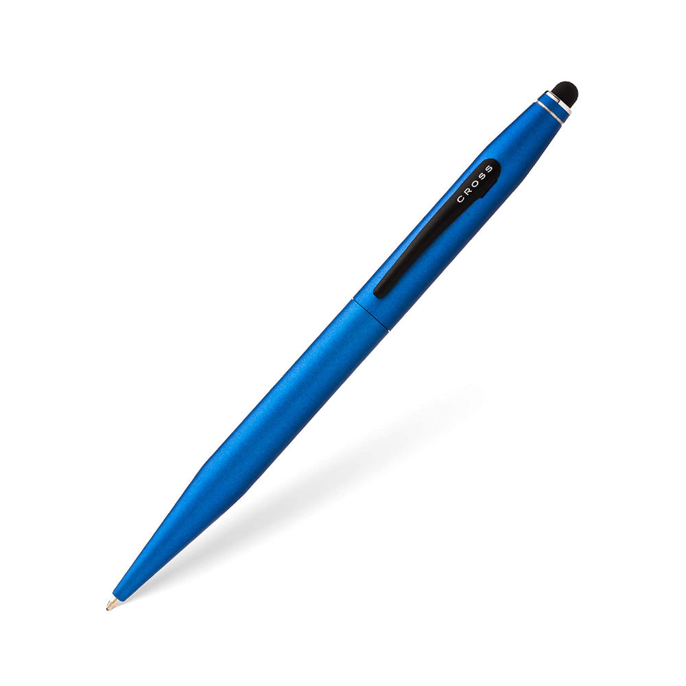 Cross Tech 2 Metallic Blue Ballpoint Pen with Stylus