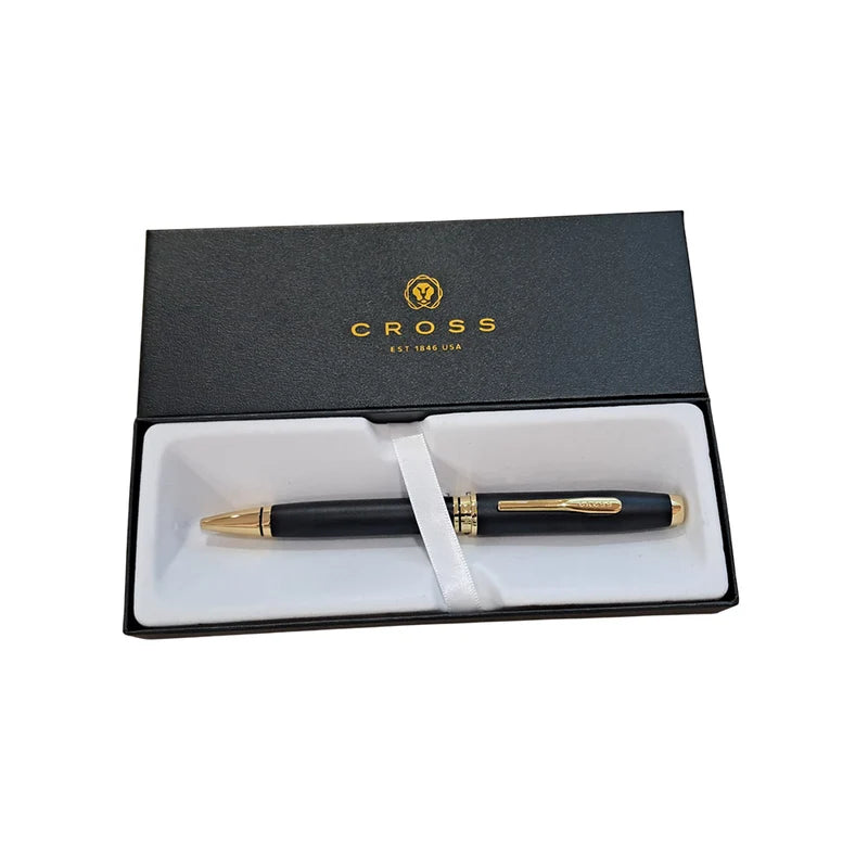 Cross Coventry Matte Black with Gold-Tone Trim Ballpoint Pen