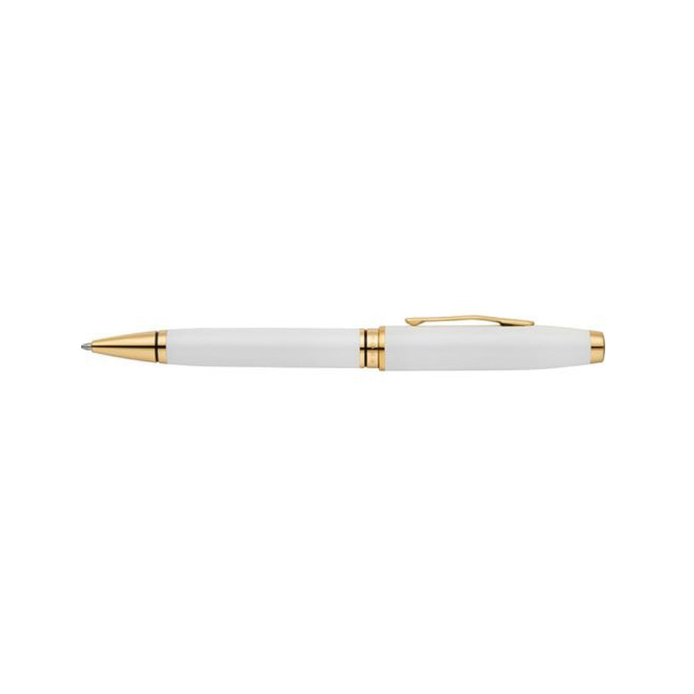 Cross Coventry Pearl White Lacquer with Gold-Tone Trim Ballpoint Pen