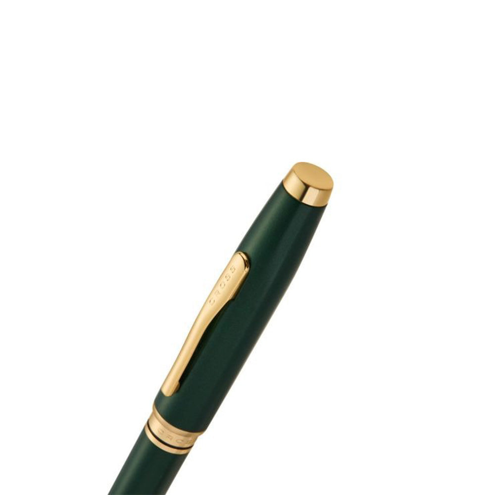Cross Coventry Metallic Green Lacquer with Gold-Tone Trim Ballpoint Pen