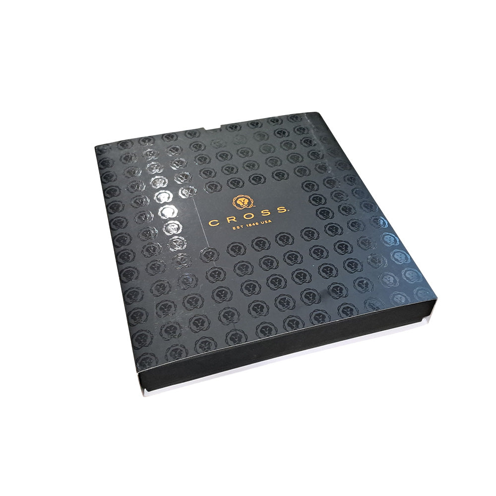 Cross Coventry Chrome GT Ballpoint Pen + Executive A5 Black Notebook