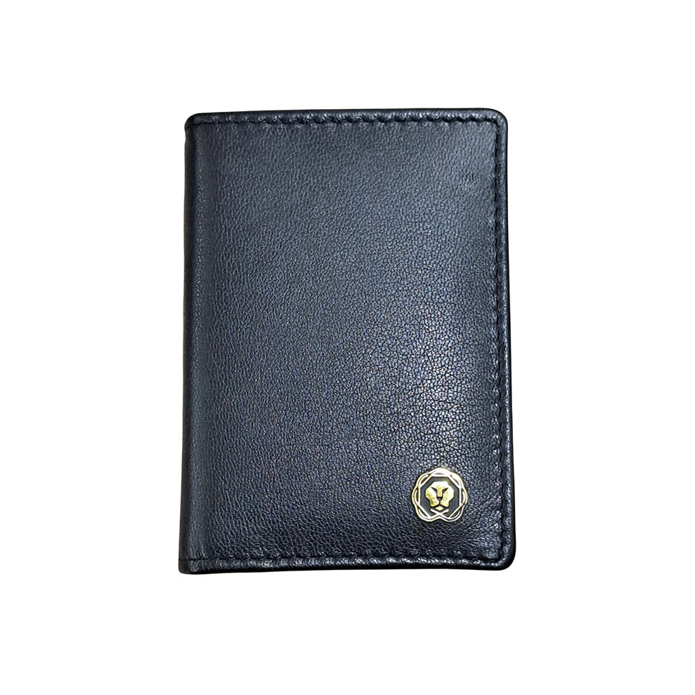 Cross Coventry Black Lacquer Chrome Trim Ballpoint Pen With Black Card Case