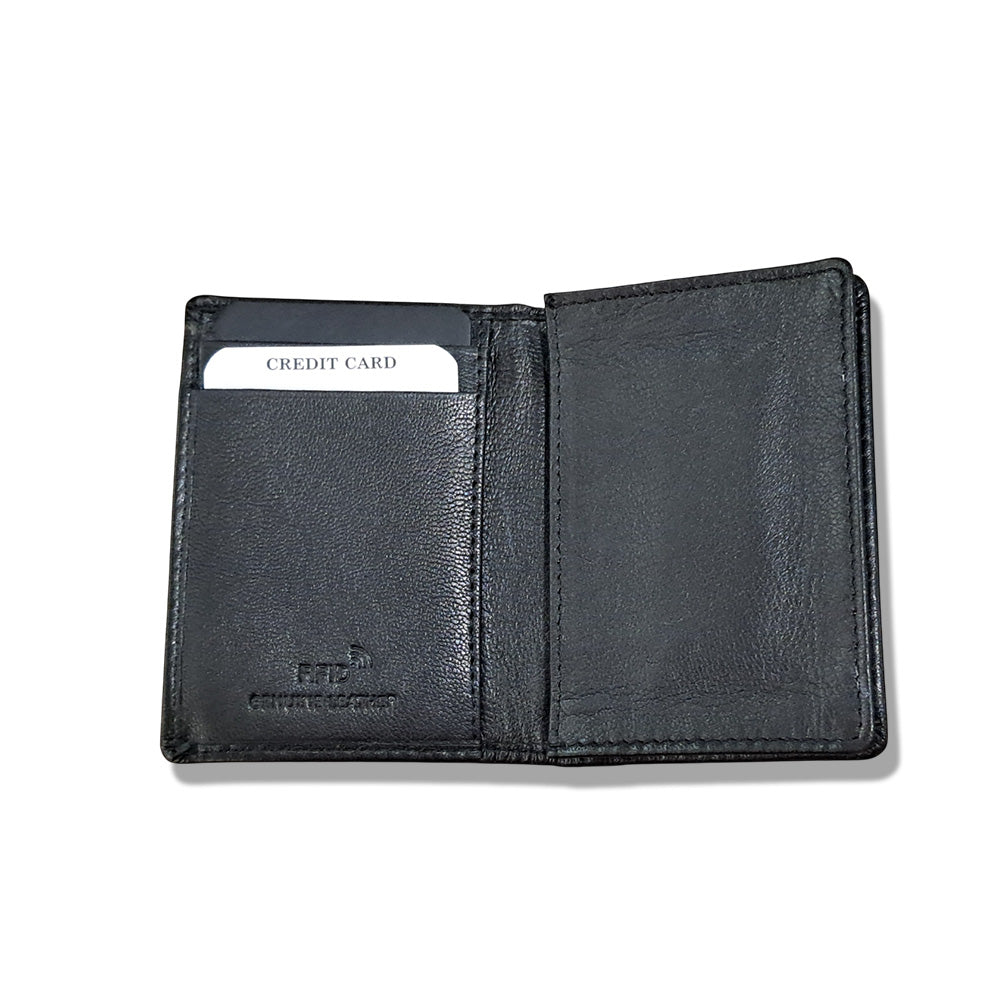 Cross Coventry Polished Chrome Ballpoint Pen With With Black Card Case