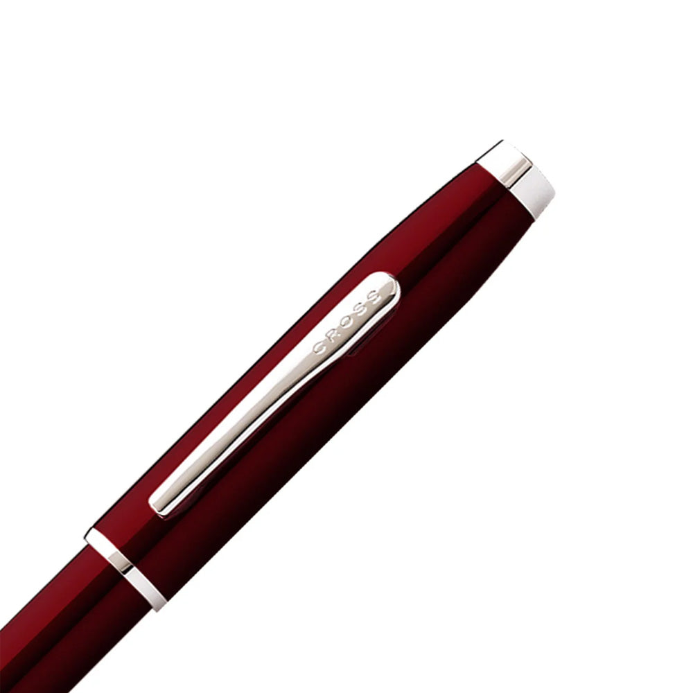 Cross Coventry Red Lacquer with Polished Chrome Trim Rollerball Pen
