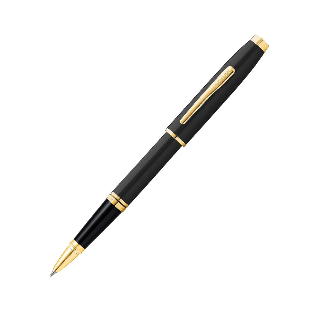 Cross Coventry Black Lacquer with Gold-Tone Trim Rollerball Pen