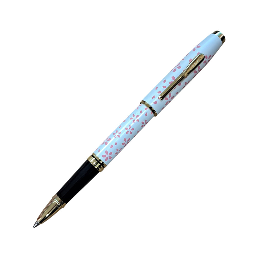 Cross Coventry Cherry Blossom Pearl White Lacquer Finish GT Rollerball Pen