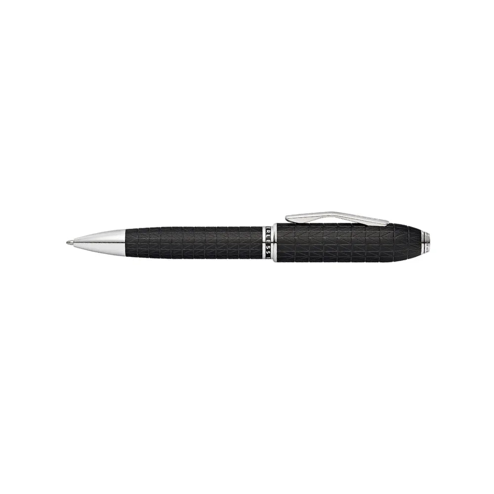 Cross Peerless Citizen Tokyo Satin Black with Platinum-Plated Trims Ballpoint Pen
