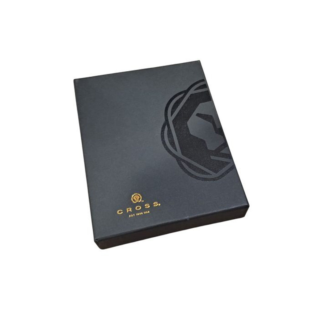 Cross Bailey Light Glossy Black Resin CT Ballpoint Pen With Black Card Case