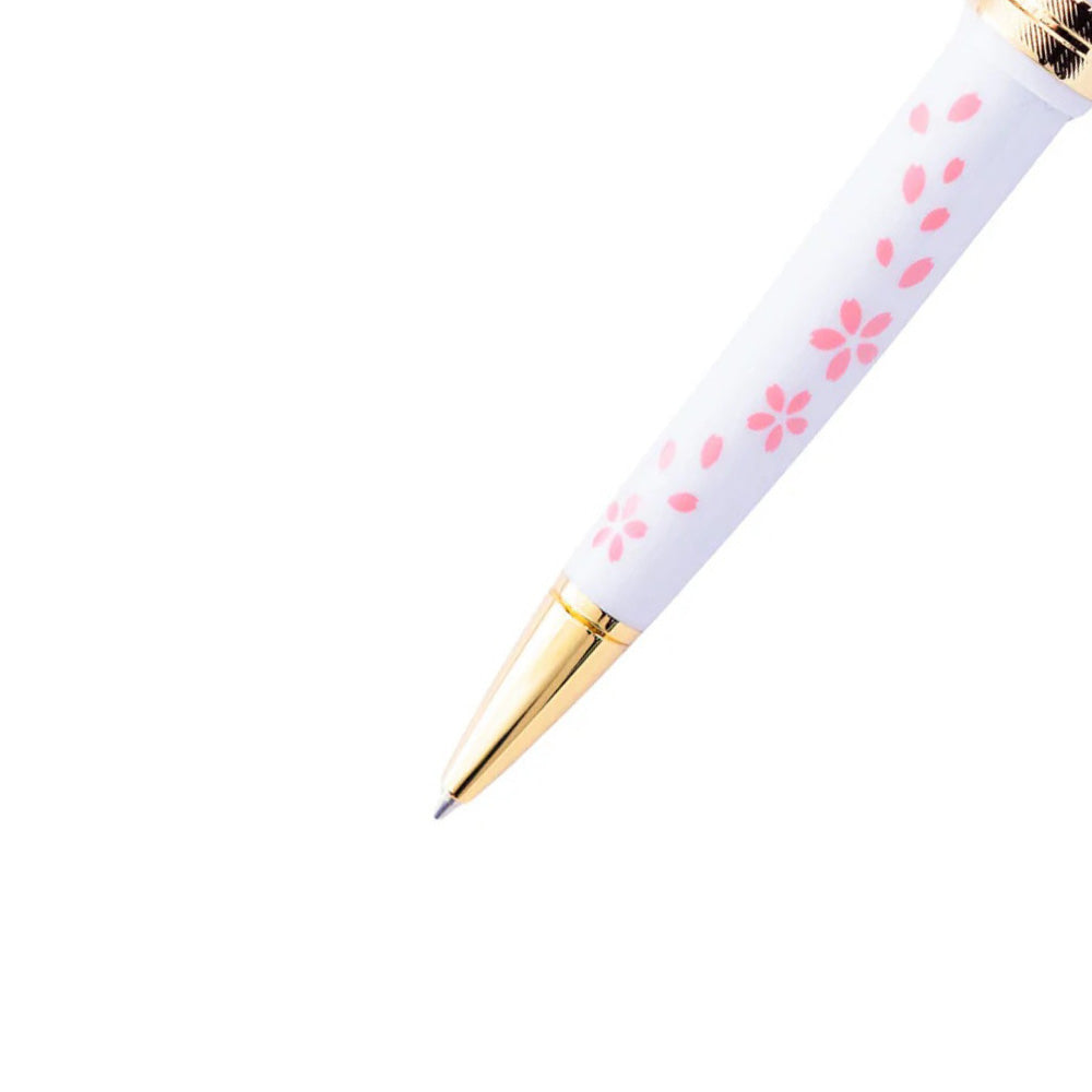 Cross Bailey Light Cherry Blossom Glossy White Resin Ballpoint Pen