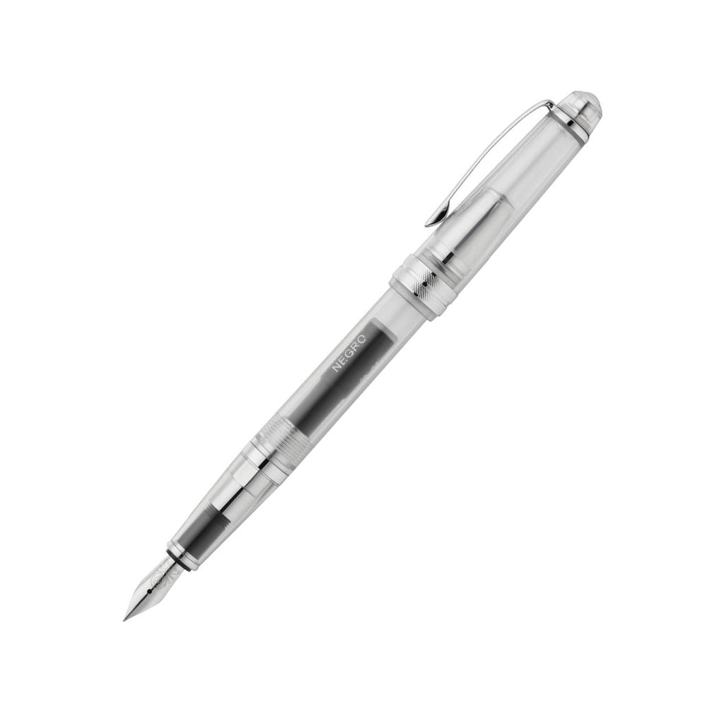 Cross Bailey Light Translucent Clear Resin Fountain Pen - Extra-Fine Nib