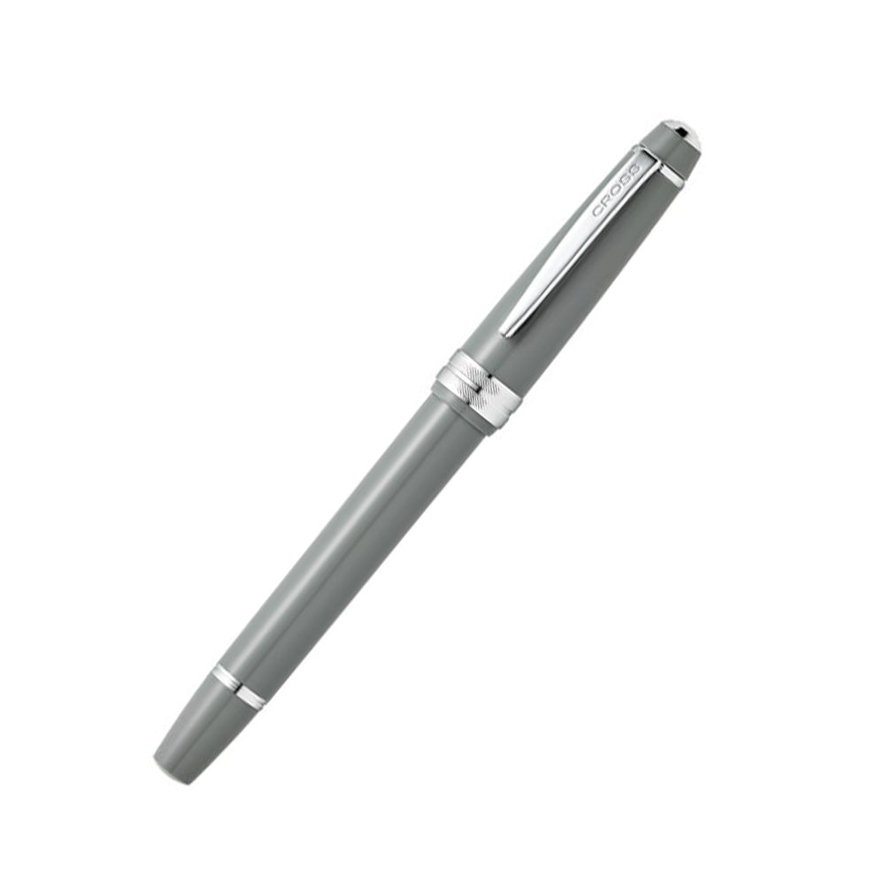 Cross Bailey Light Polished Gray Resin CT Fountain Pen - Fine Nib