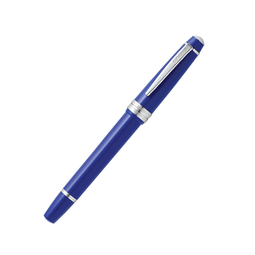 Cross Bailey Light Polished Blue Resin with CT Fountain Pen - Medium Nib