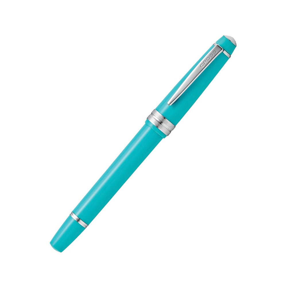 Cross Bailey Light Polished Light Teal Resin CT Fountain Pen - Medium Nib