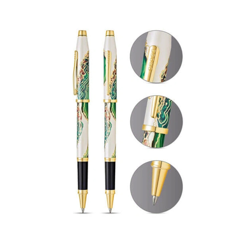 Cross Wanderlust Borneo with Gold-Plated Appointments Selectip Rollerball Pen