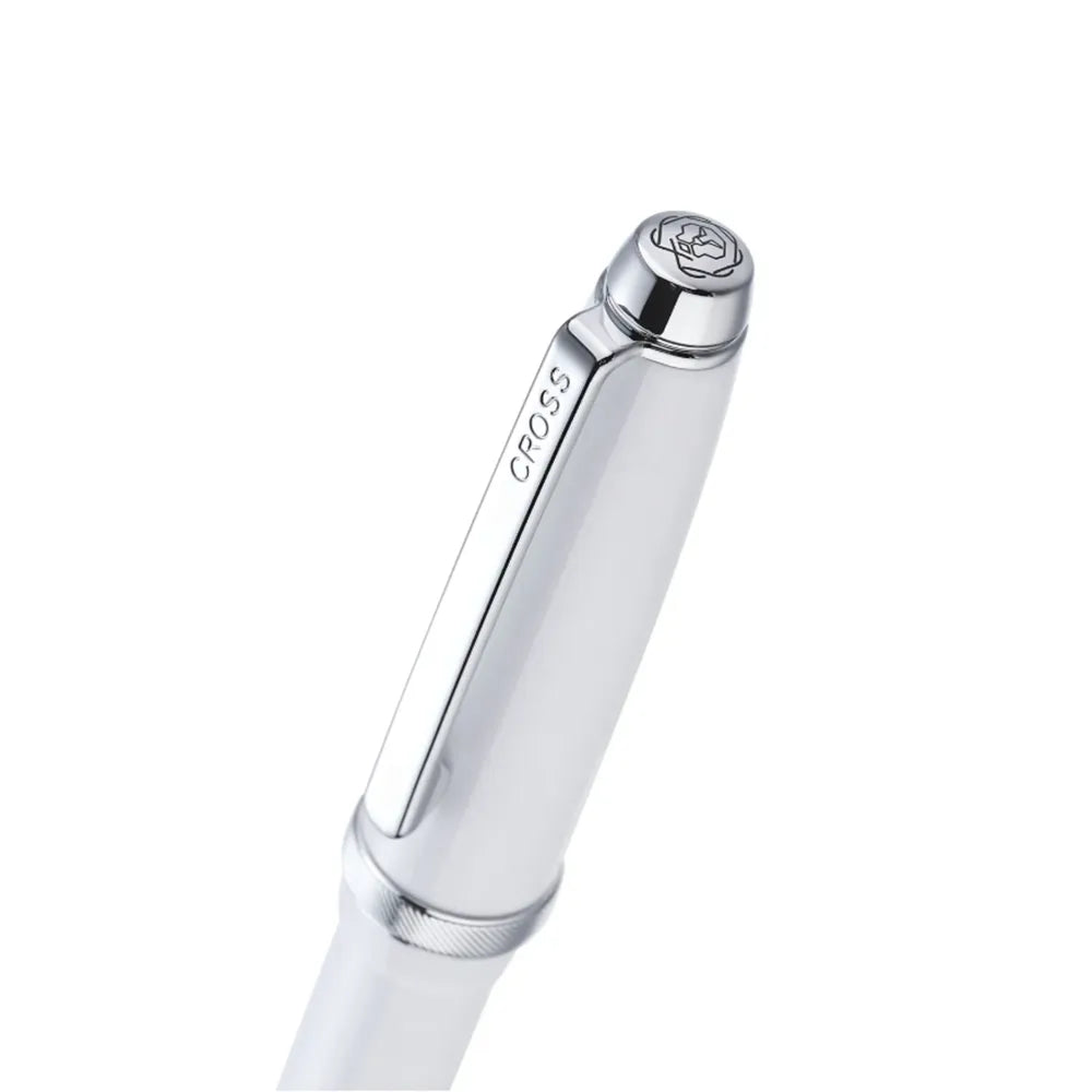 Cross Lume Glossy Resin with Polished Chrome Trim Rollerball Pen