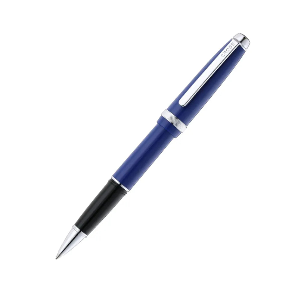 Cross Lume Glossy Resin with Polished Chrome Trim Rollerball Pen