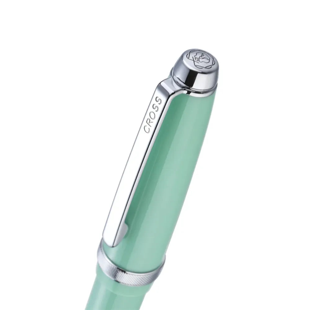 Cross Lume Glossy Resin with Polished Chrome Trim Rollerball Pen