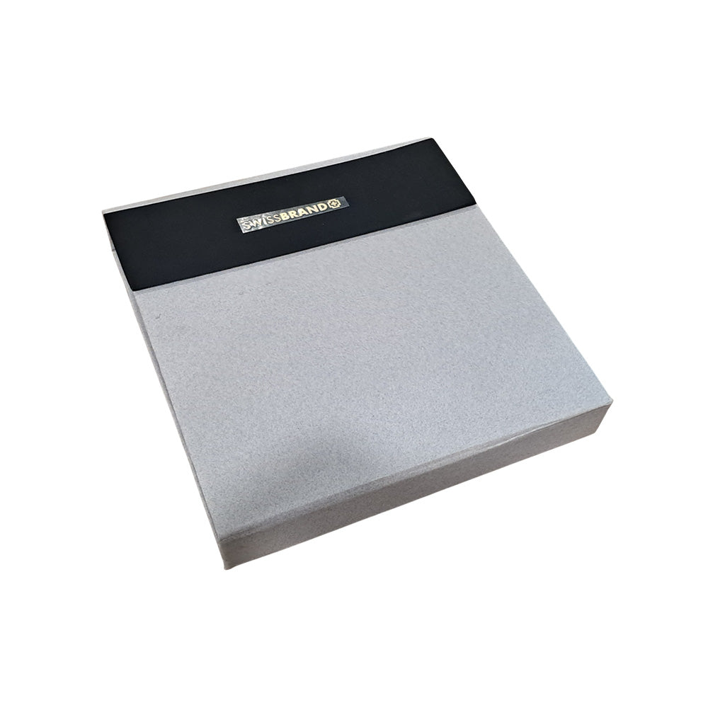 Swissbrand G05-2527-22 Matte Chrome Lacquer CT Ballpoint Pen with Cardholder