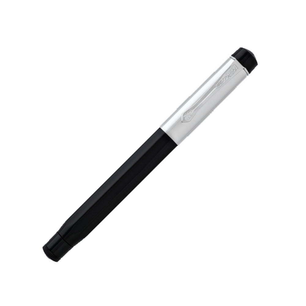 Kaweco Elite Black Resin with Chrome Cap Rollerball Pen