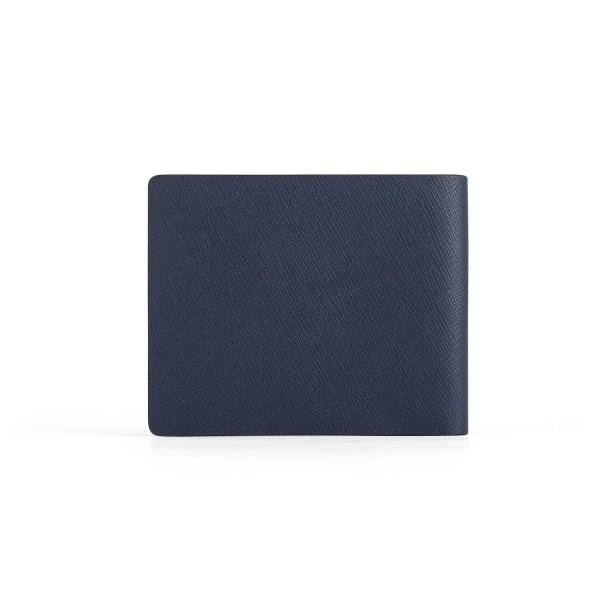 Cross Saffiano Leather 4CC Bifold Wallet with Coin Pocket - Navy Blue