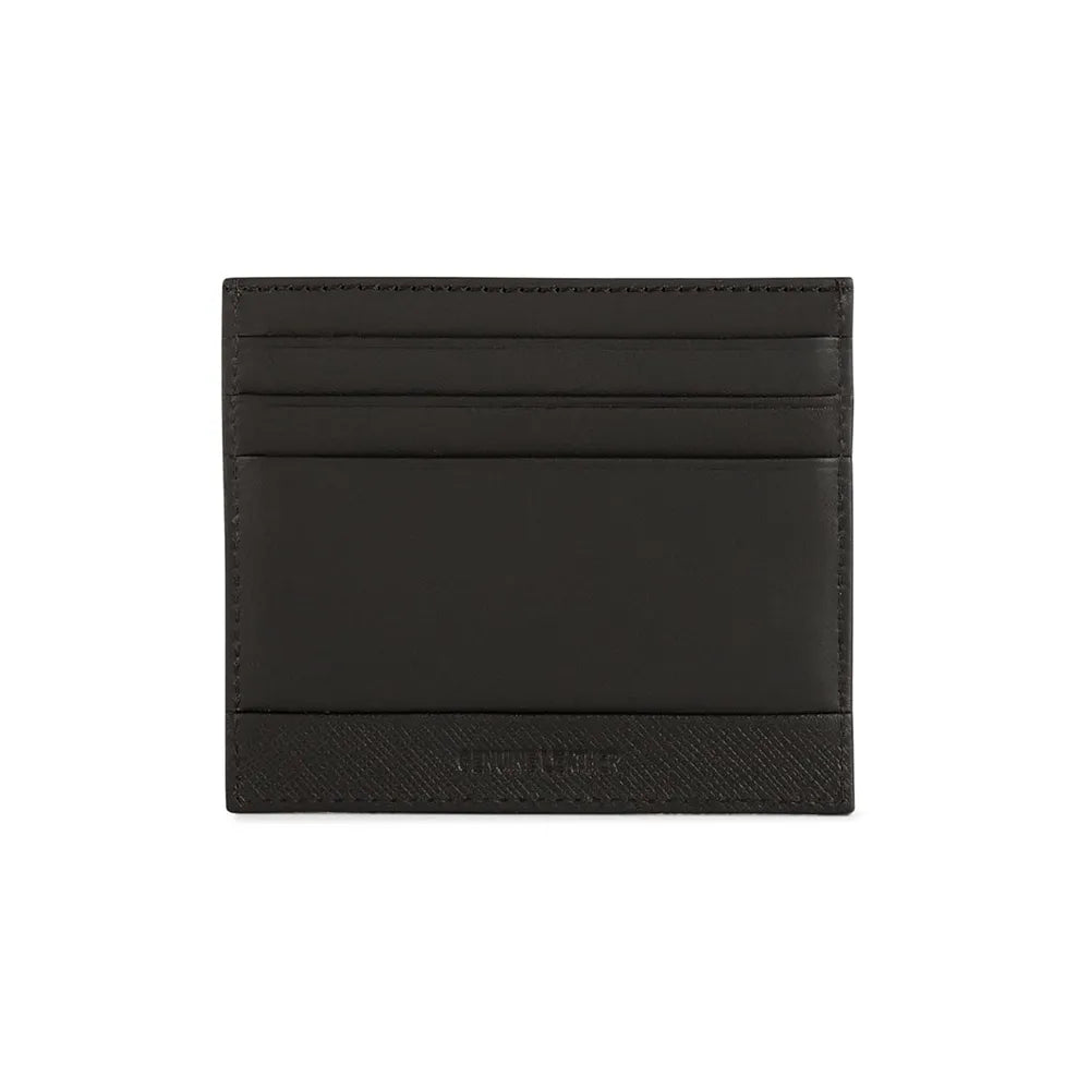 Cross Saffiano Leather 6CC Card Holder - Black