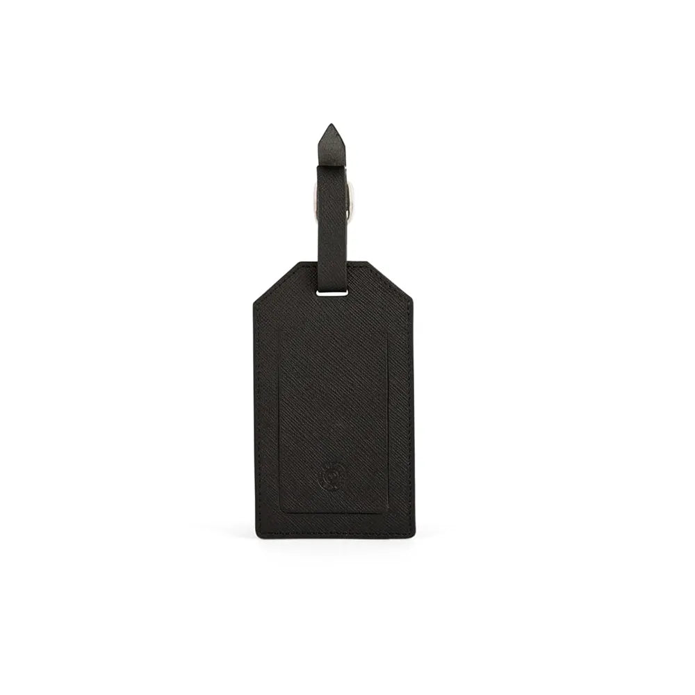 Cross Luggage Leather Tag Holder - Black