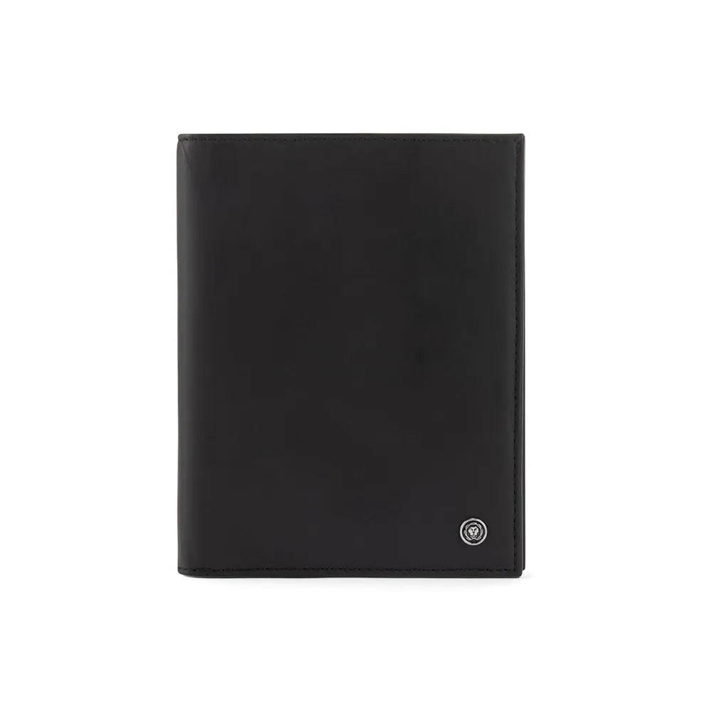 Cross Soft Grain Leather 9CC Passport Travel Wallet - Black