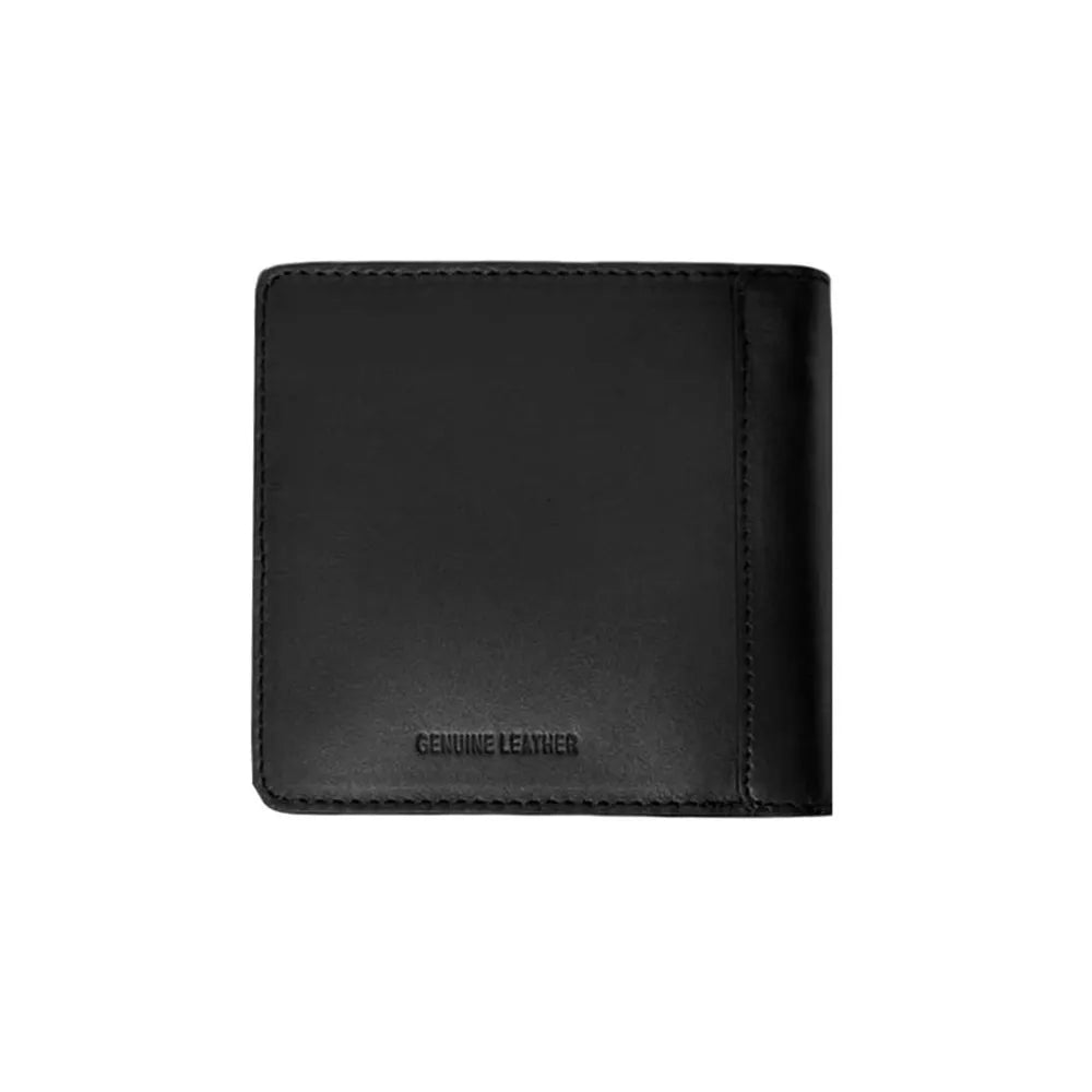 Cross Leather Money Clip Wallet for Men - Black