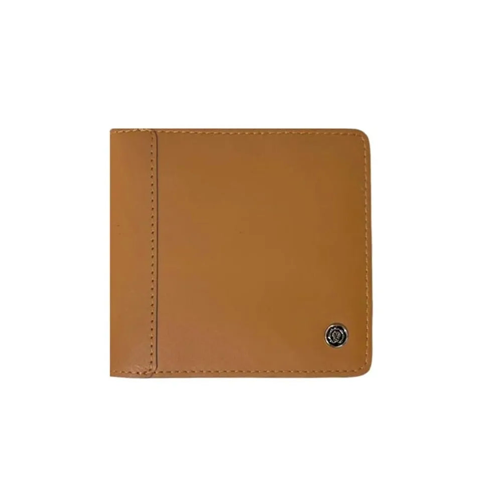 Cross Leather Money Clip Wallet for Men - Mocha