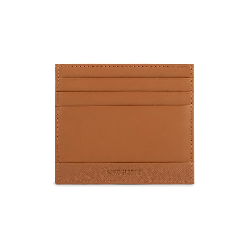 Cross Saffiano Leather 6CC Card Holder - Mocha