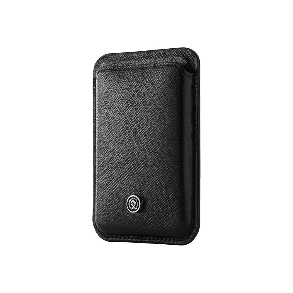 Cross Saffiano Leather Magnetic Card Holder - Designed for MagSafe