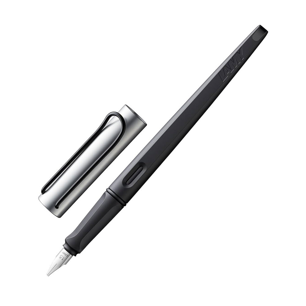 Lamy Joy 011 Calligraphy AL Black Fountain Pen - 1.9mm Nib