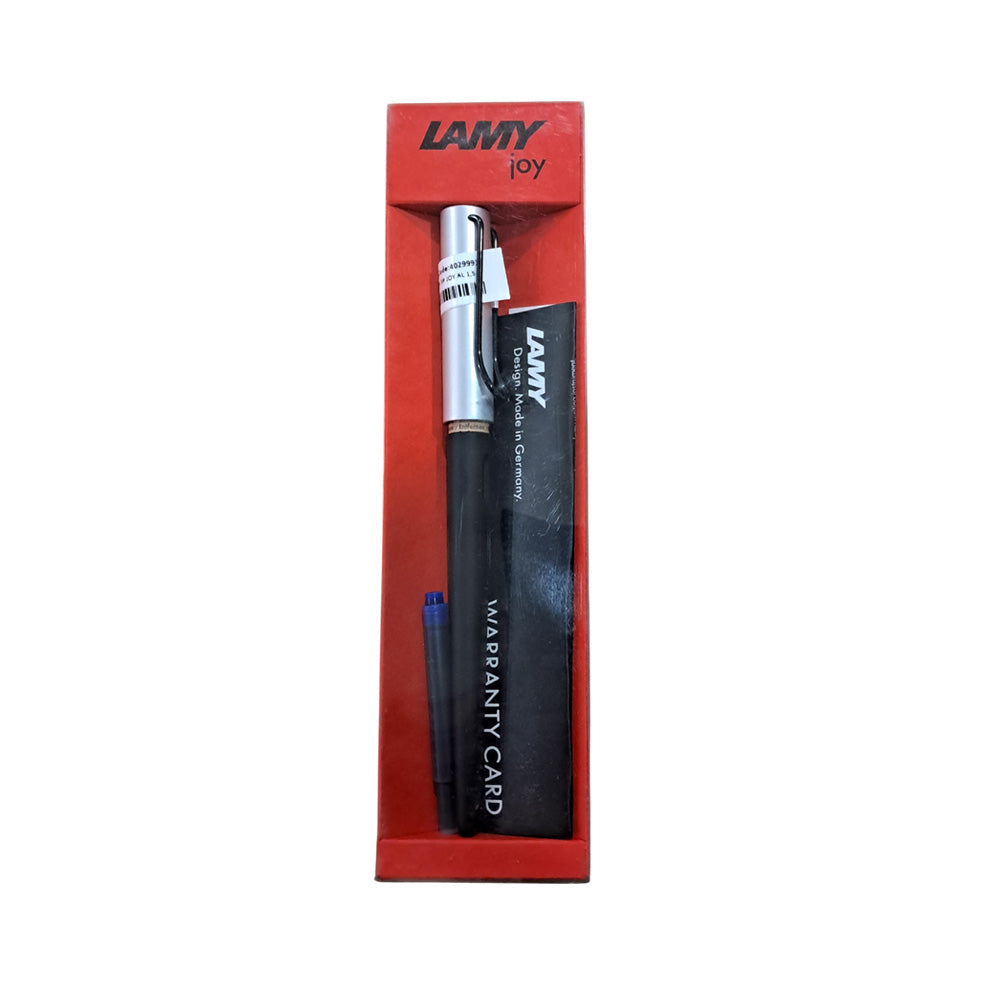 Lamy Joy 011 Calligraphy AL Black Fountain Pen - 1.5mm Nib