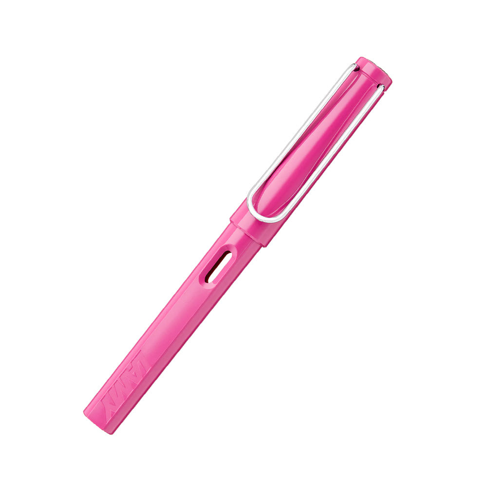 Lamy Safari 013 Pink Fountain Pen - Fine Nib
