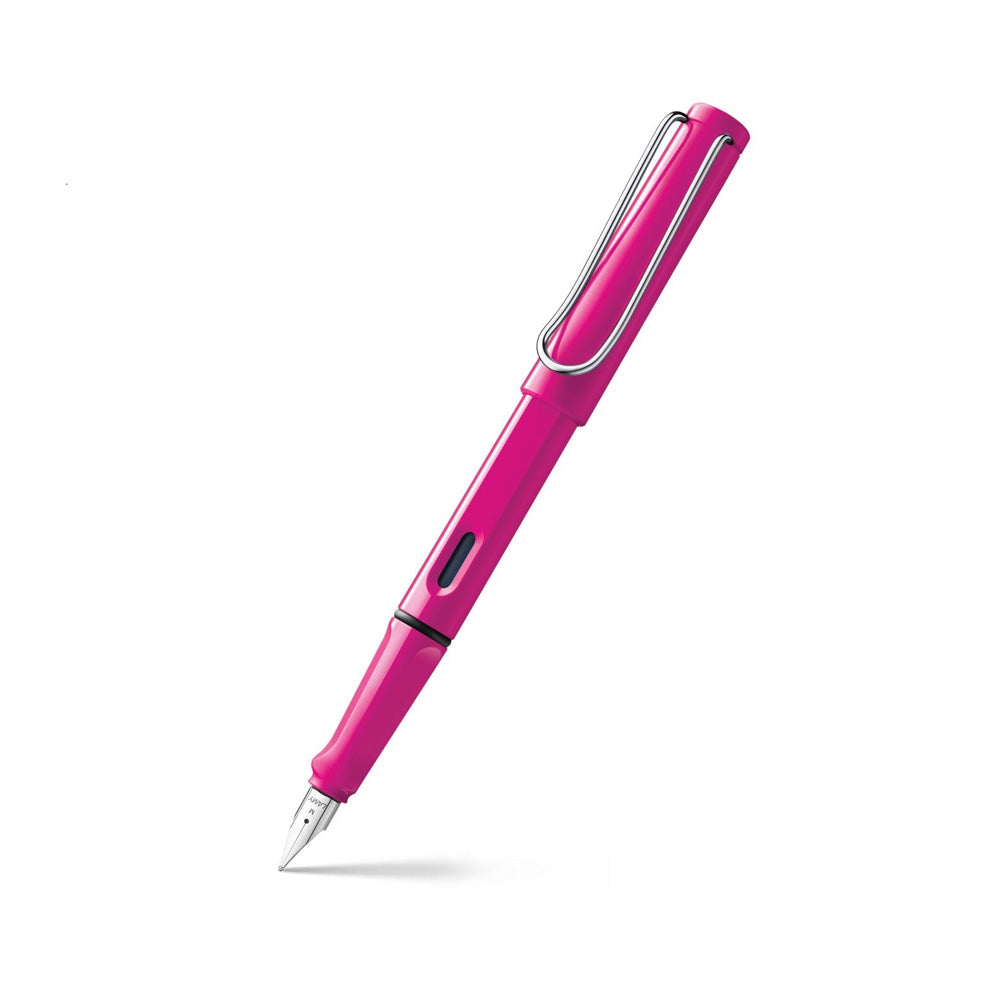 Lamy Safari 013 Pink Fountain Pen - Fine Nib