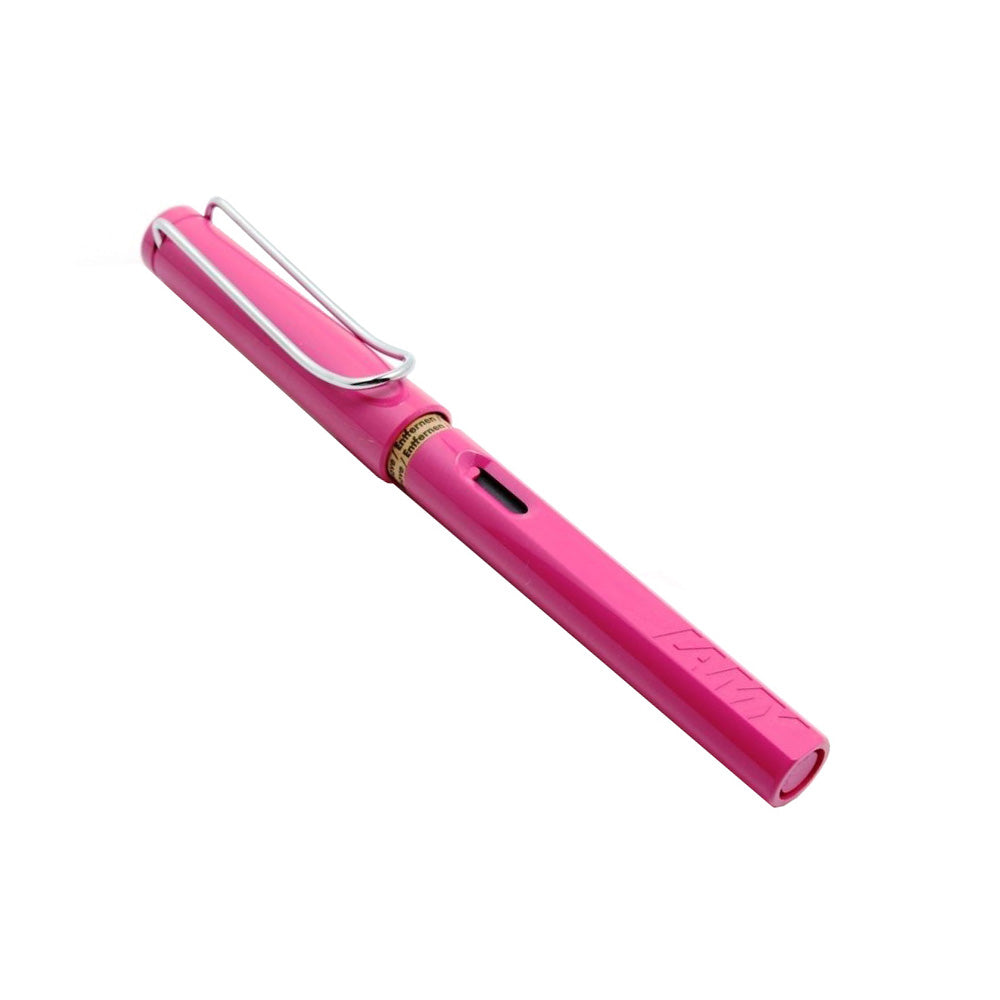 Lamy Safari 013 Pink Fountain Pen - Medium Nib