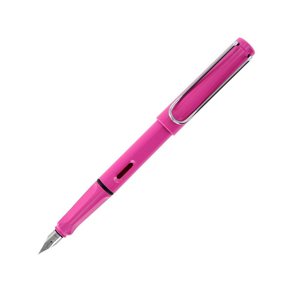 Lamy Safari 013 Pink Fountain Pen - Medium Nib