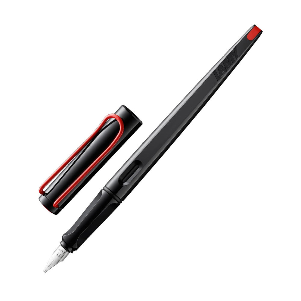 Lamy Joy 015 Calligraphy Shiny Black Fountain Pen - 1.1mm Nib