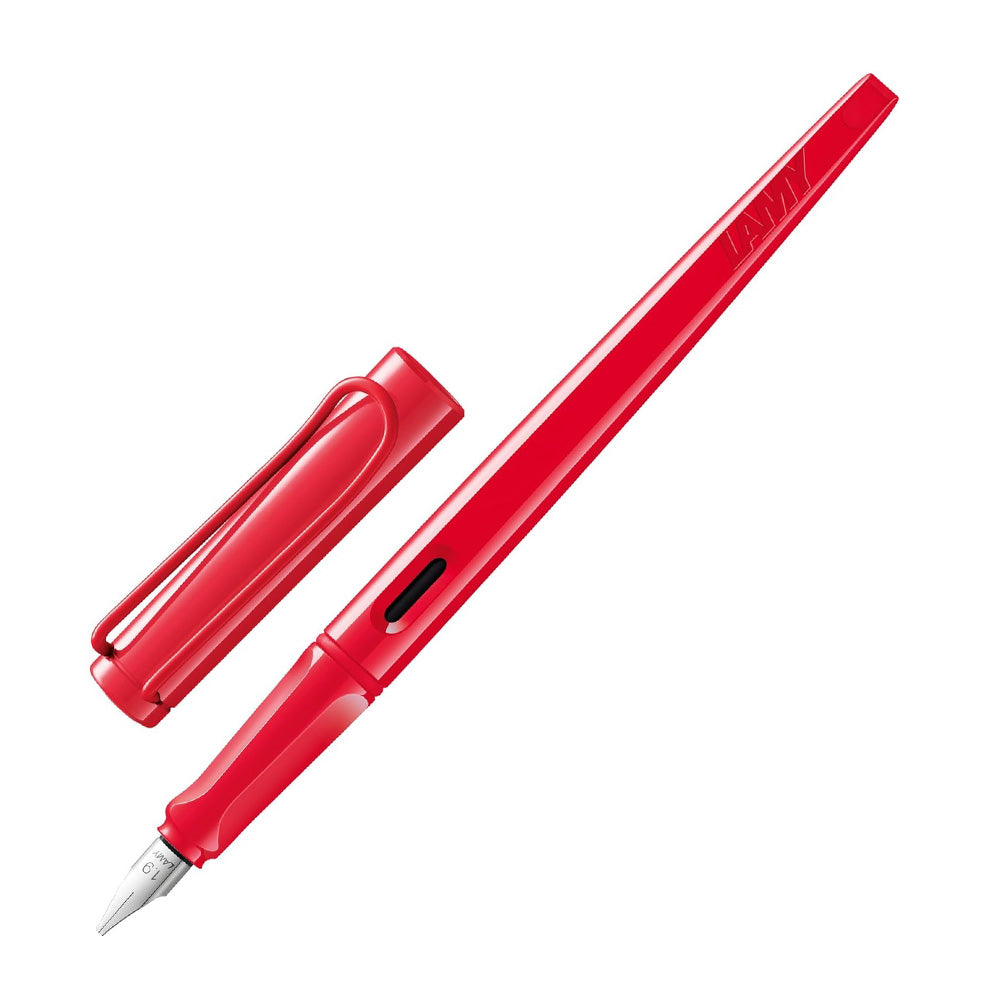 Lamy Joy 015 Calligraphy Shiny Strawberry Fountain Pen - 1.9mm Nib