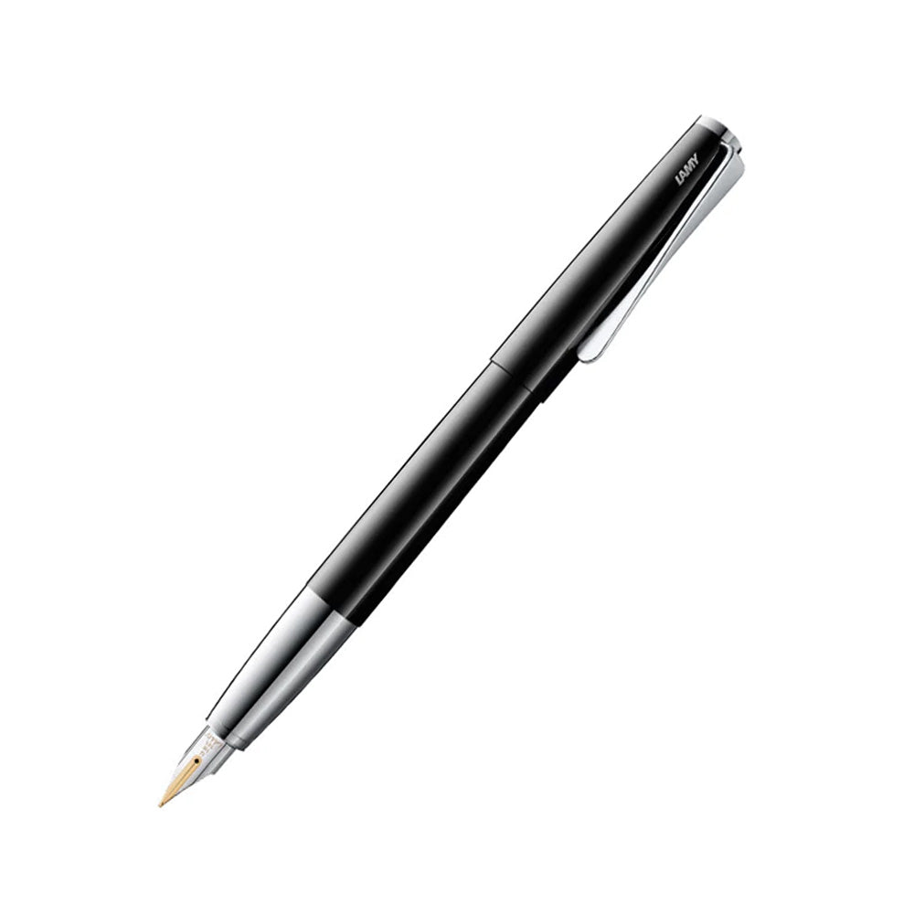 Lamy Studio 068 Piano Black Finish Fountain Pen - 14Kt Gold Medium Nib