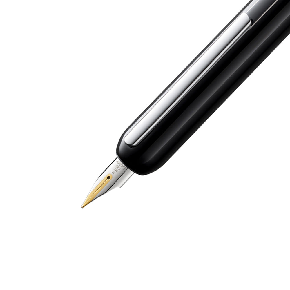 Lamy Dialog3 074 Piano Black Fountain Pen - 14Kt Bi-colour Gold Extra Fine Nib