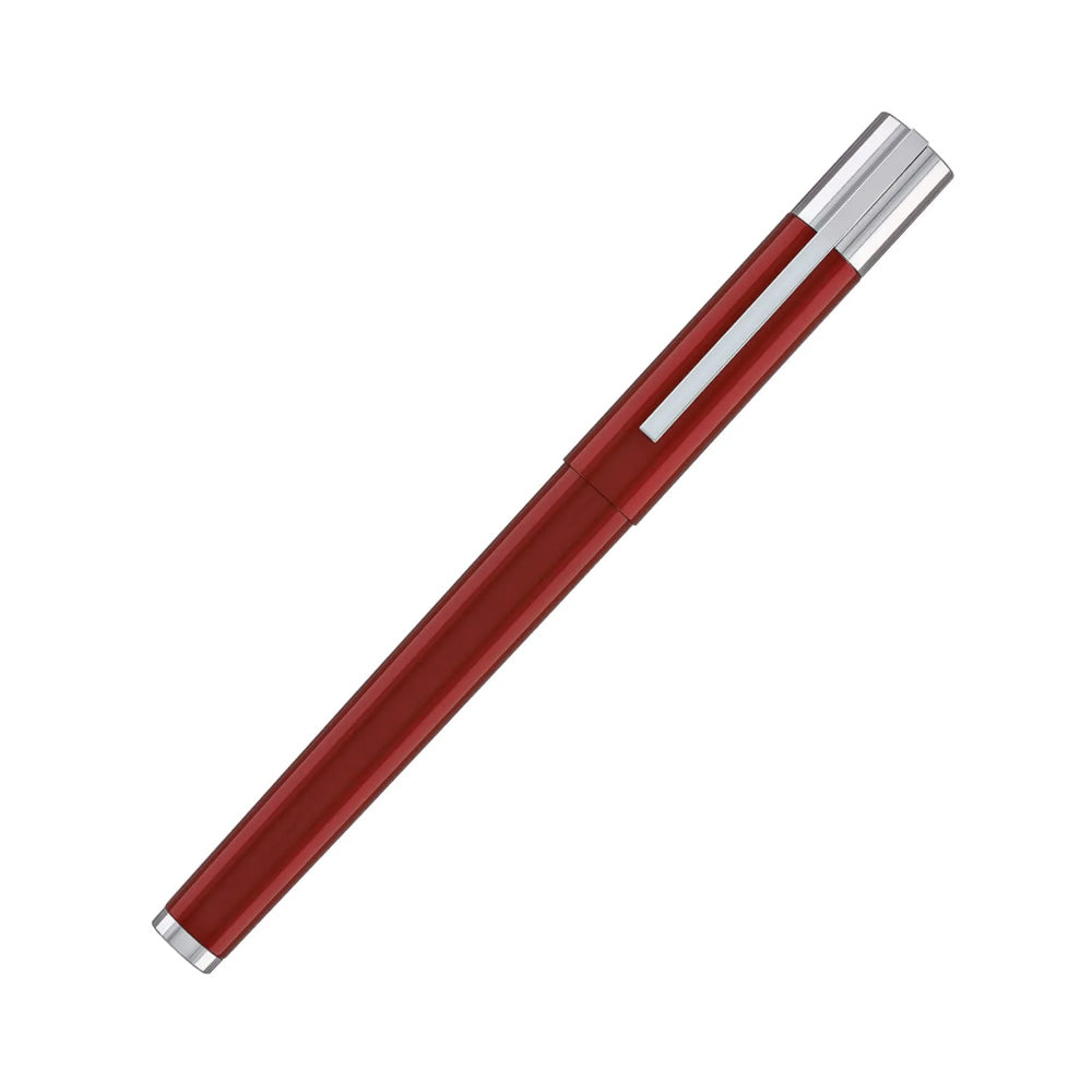 Lamy Scala 079 Piano Red Glossy Lacquer CT Fountain Pen - 14Kt Bio-Colour Gold Medium Nib