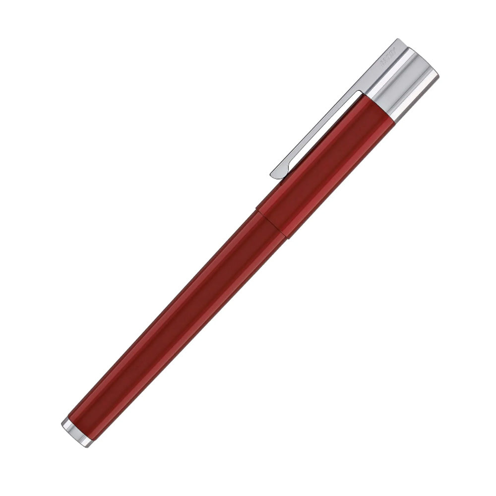 Lamy Scala 079 Piano Red Glossy Lacquer CT Fountain Pen - 14Kt Bio-Colour Gold Medium Nib