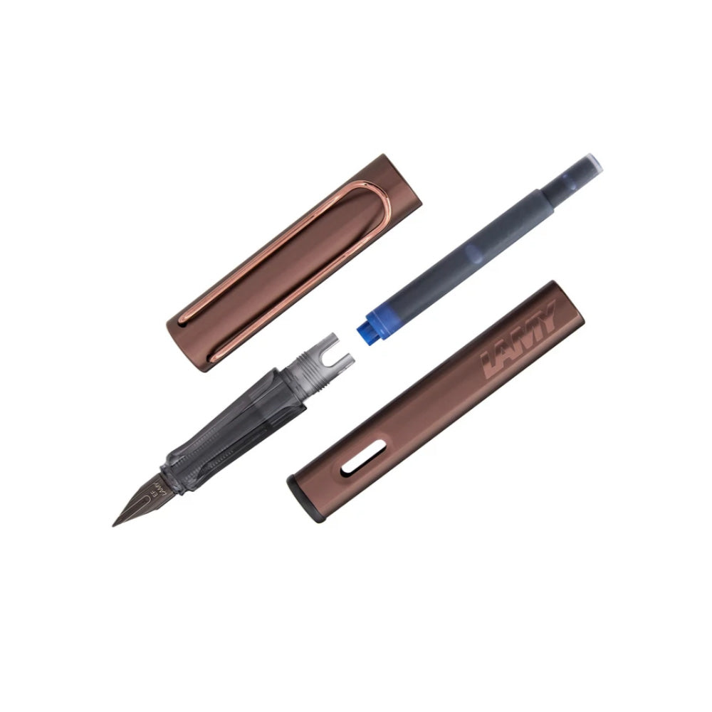 Lamy LX 090 Marron Special Edition Fountain Pen - Medium Nib