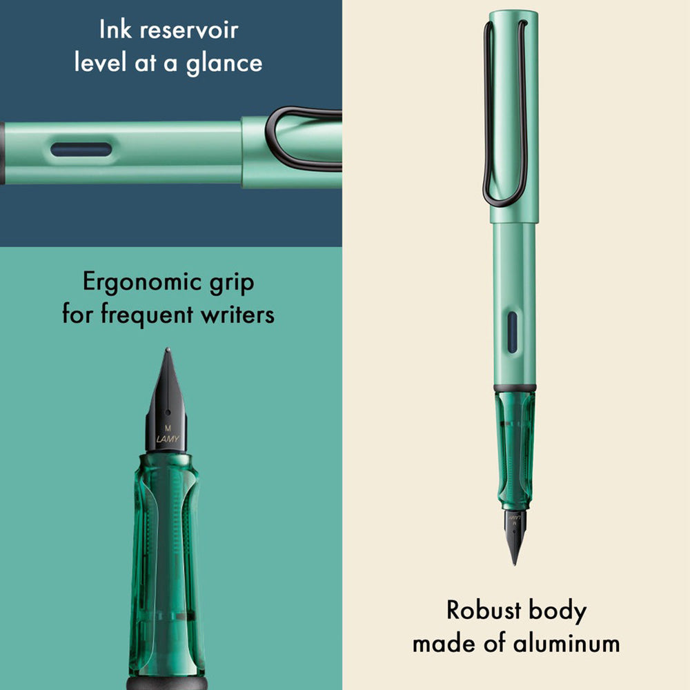 Lamy Al-star 0A8 Mint Special Edition Fountain Pen – Medium Nib