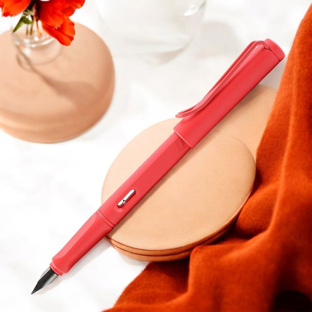 Lamy Safari 0B0 Sunset Special Edition Fountain Pen - Extra Fine Nib